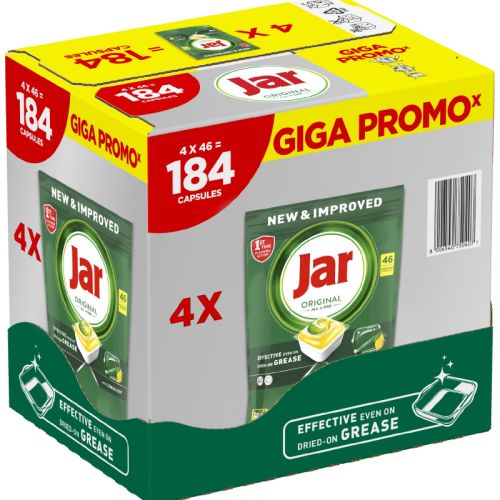Jar tablety do myčky All-in-One Original Lemon 4x46ks